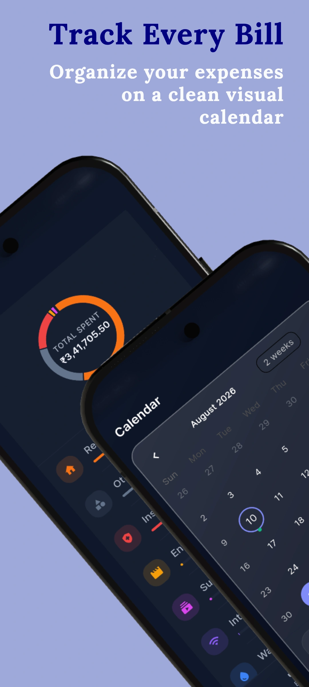 BillBuddy - Bills & Budget screenshot