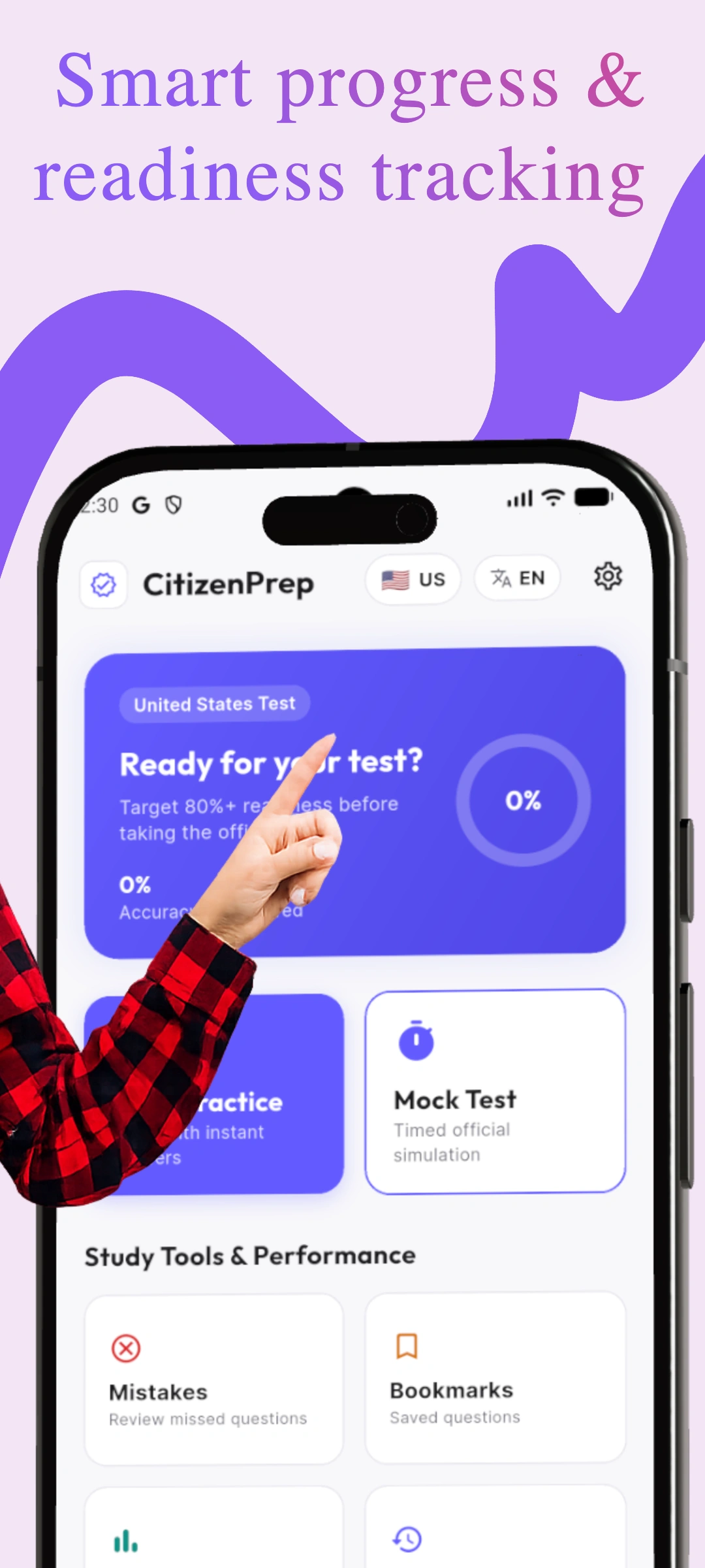 CitizenPrep screenshot