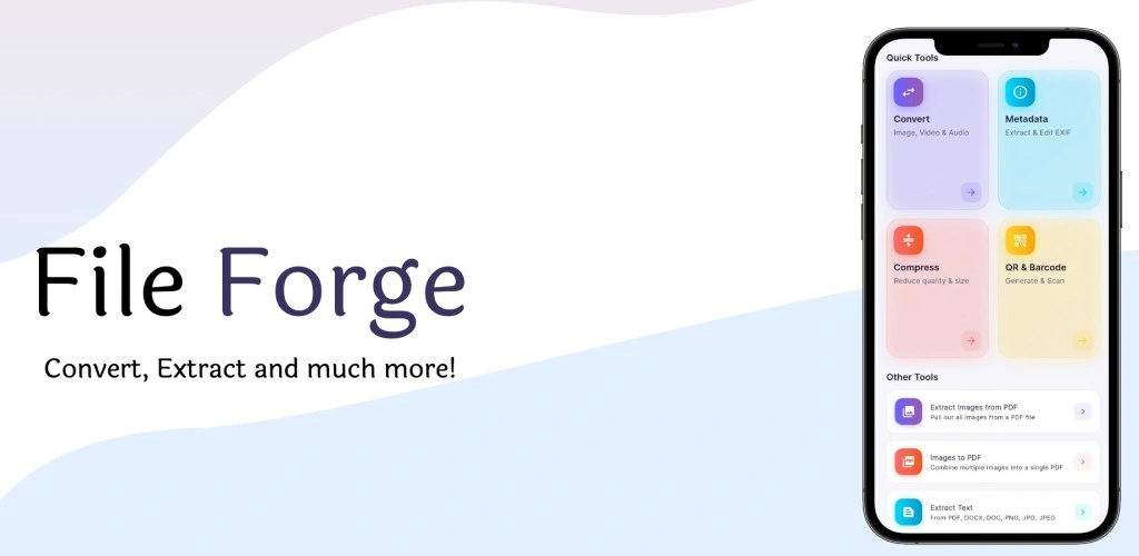 File Forge: Convert & Extract Feature Graphic