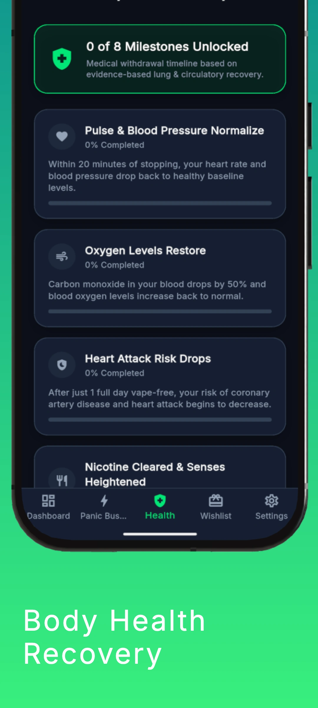 VapeQuit: Quit Vaping & Smoke screenshot