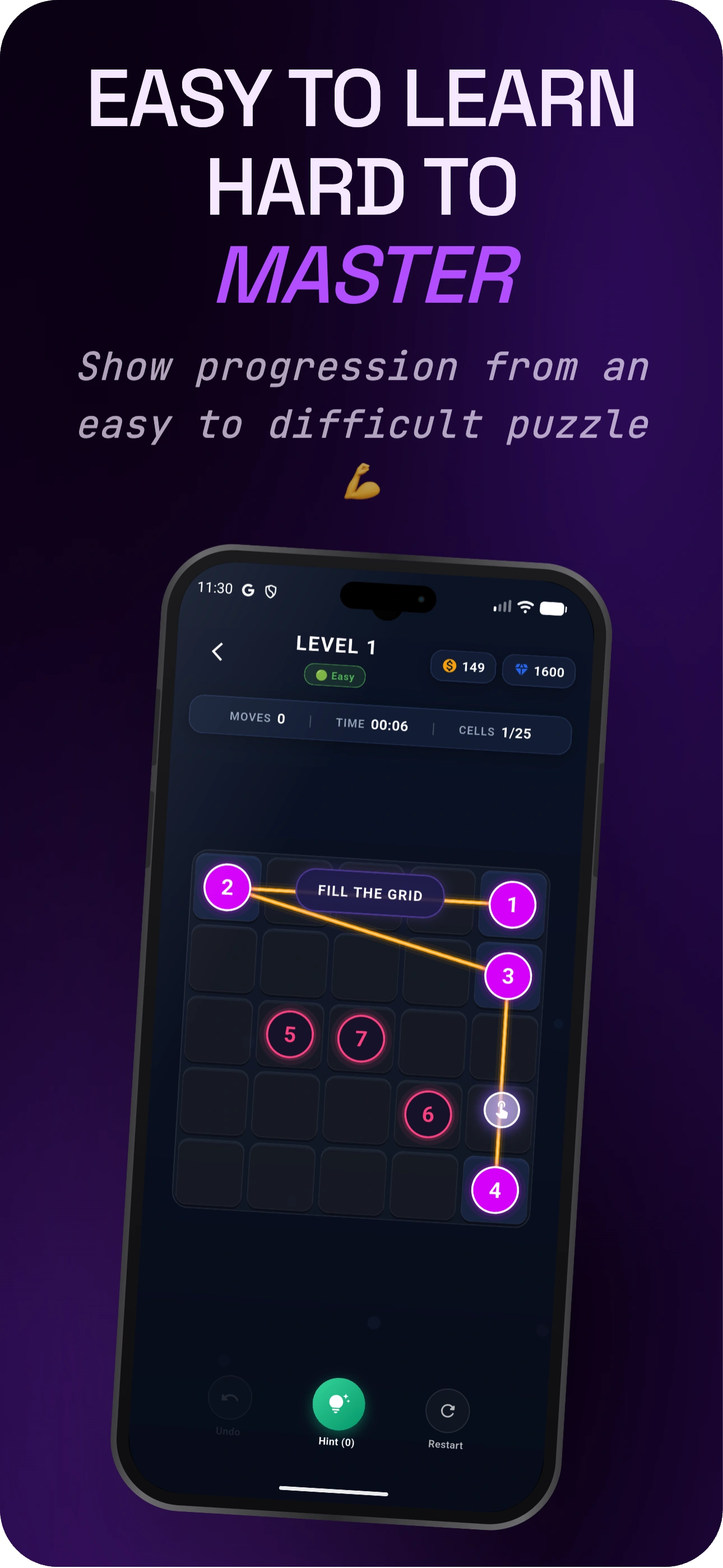 Zip Connect: Number Puzzle screenshot