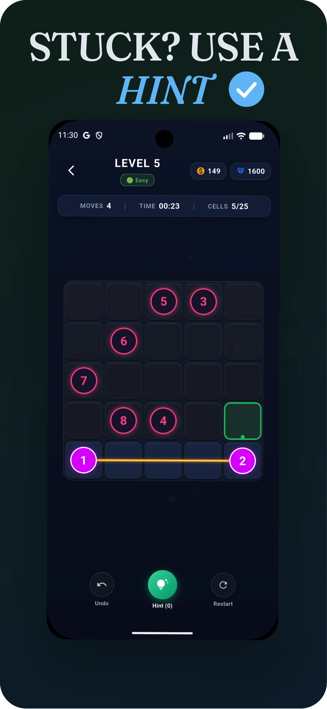 Zip Connect: Number Puzzle screenshot